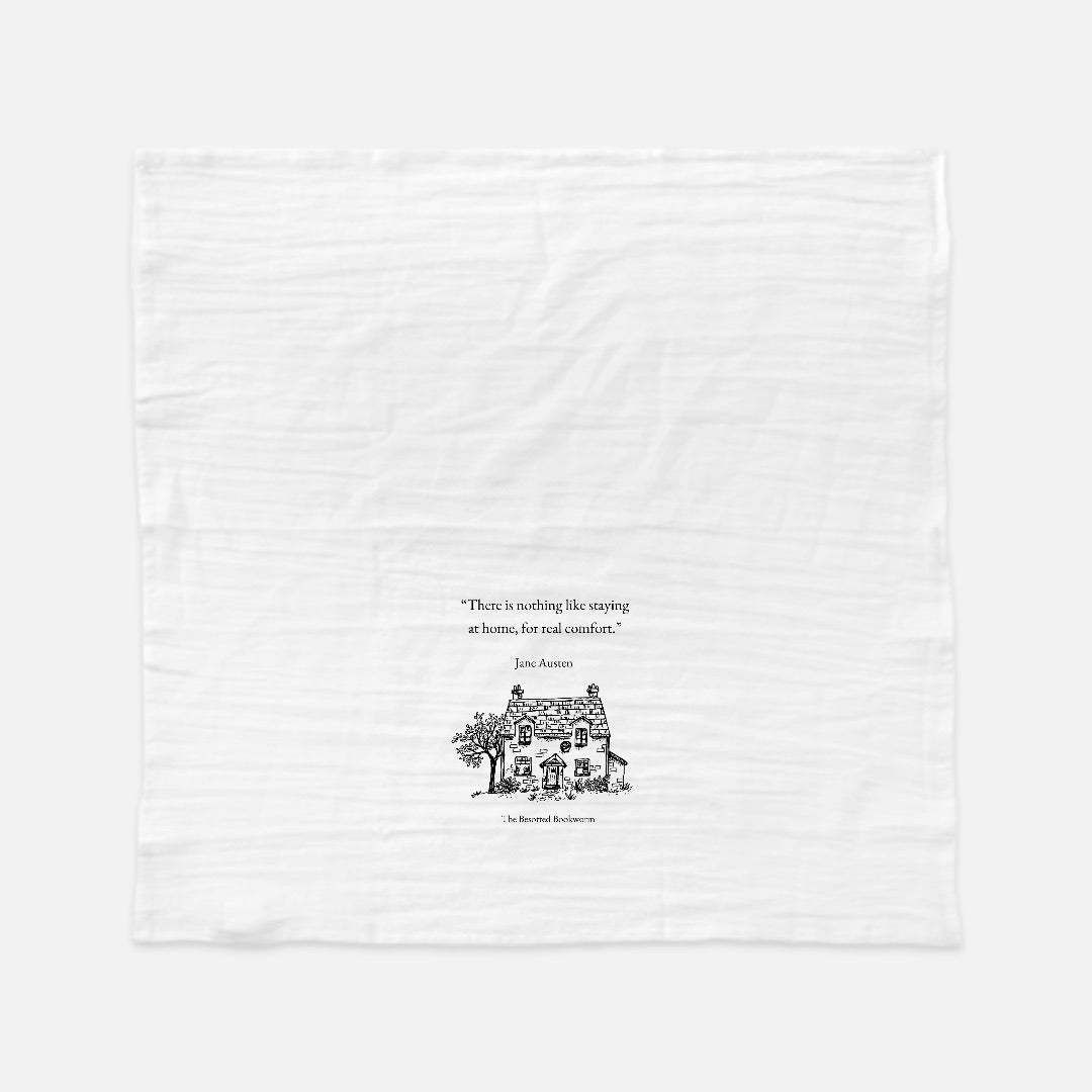 Jane Austen Tea Towel (Flour Sack)