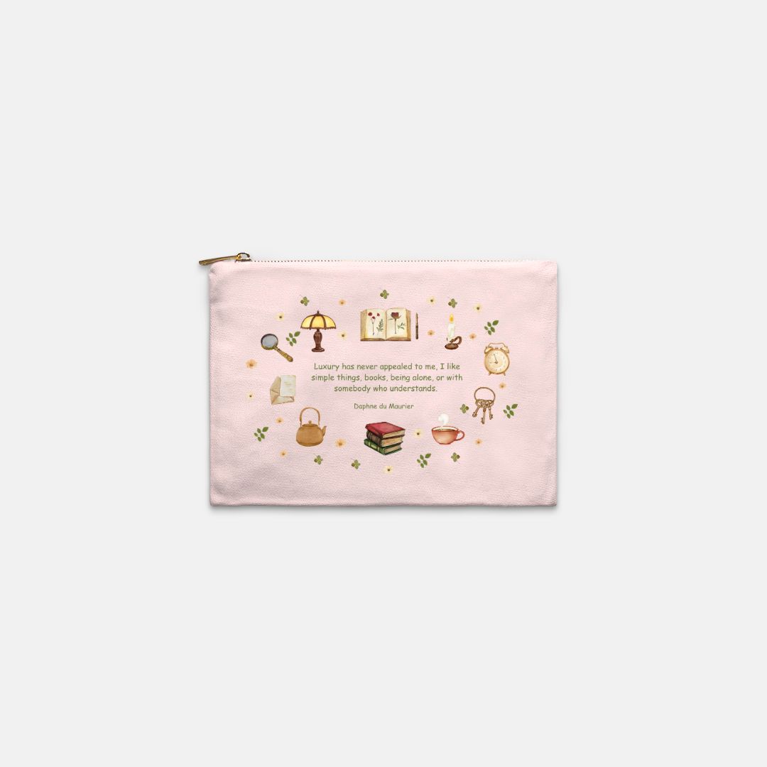 Daphne du Maurier: Lined Cosmetic Bag
