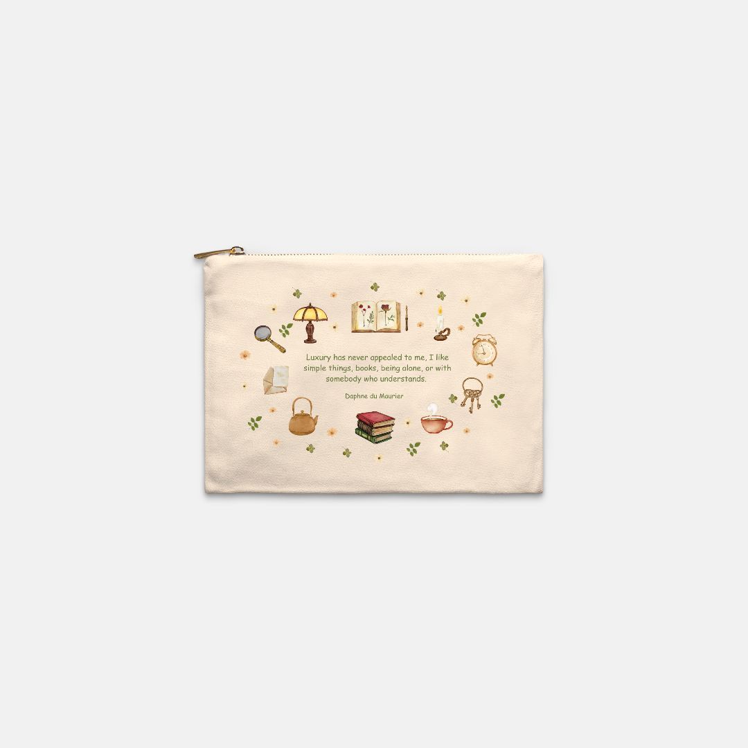 Daphne du Maurier: Lined Cosmetic Bag