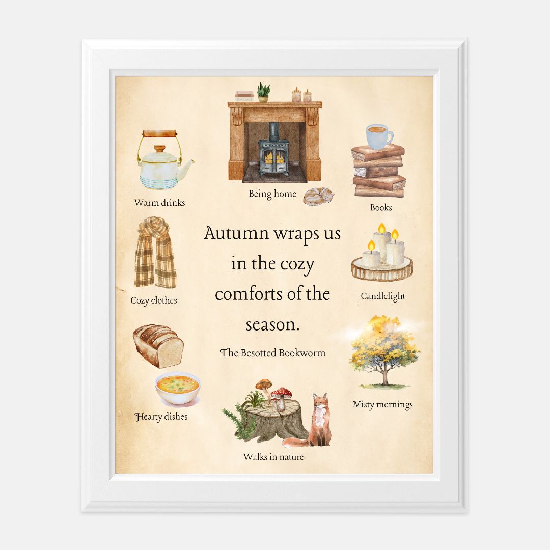 Cozy Autumn: Print 8 x10