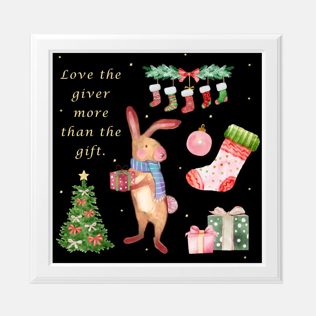 Love The  Giver Print 8 x 8