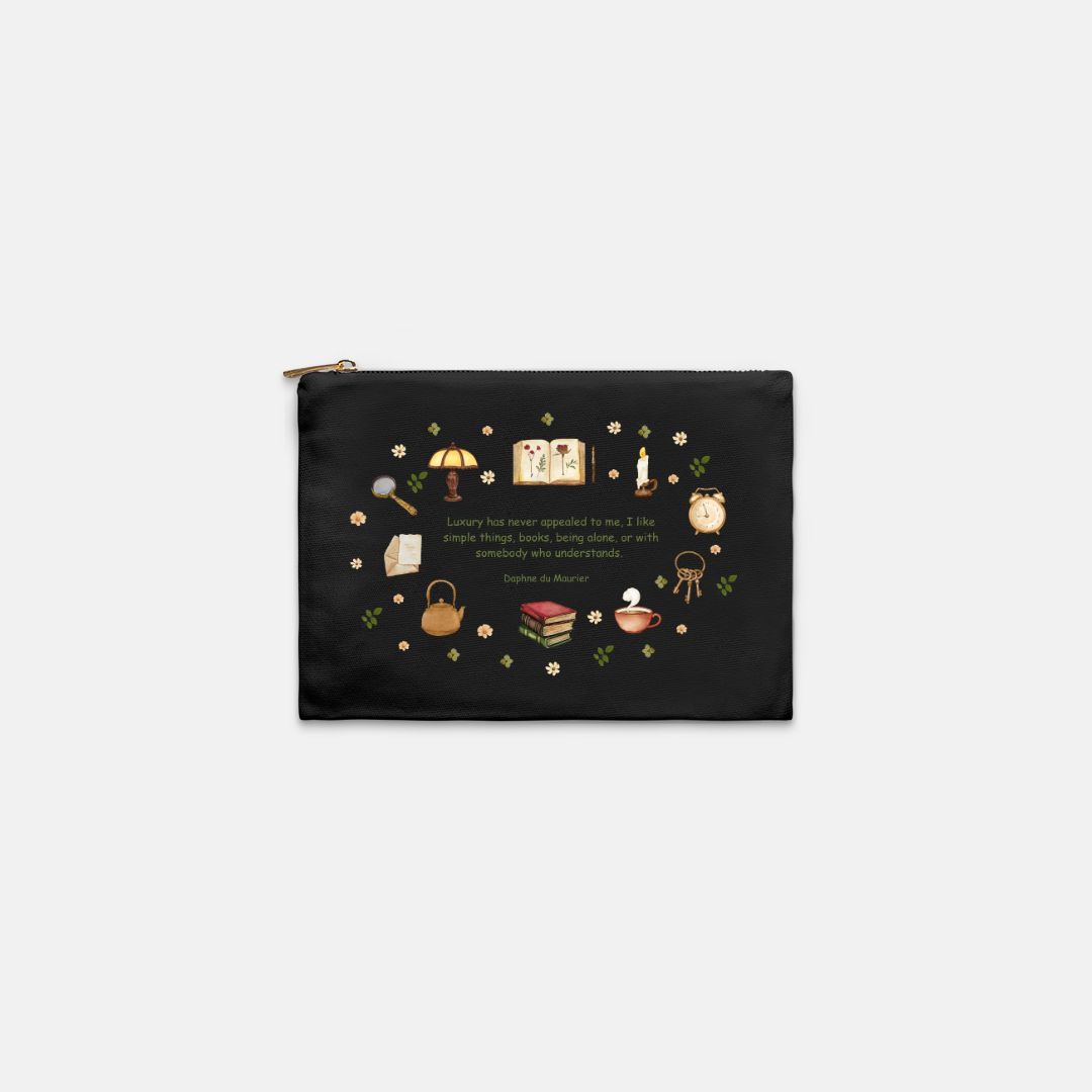 Daphne du Maurier: Lined Cosmetic Bag
