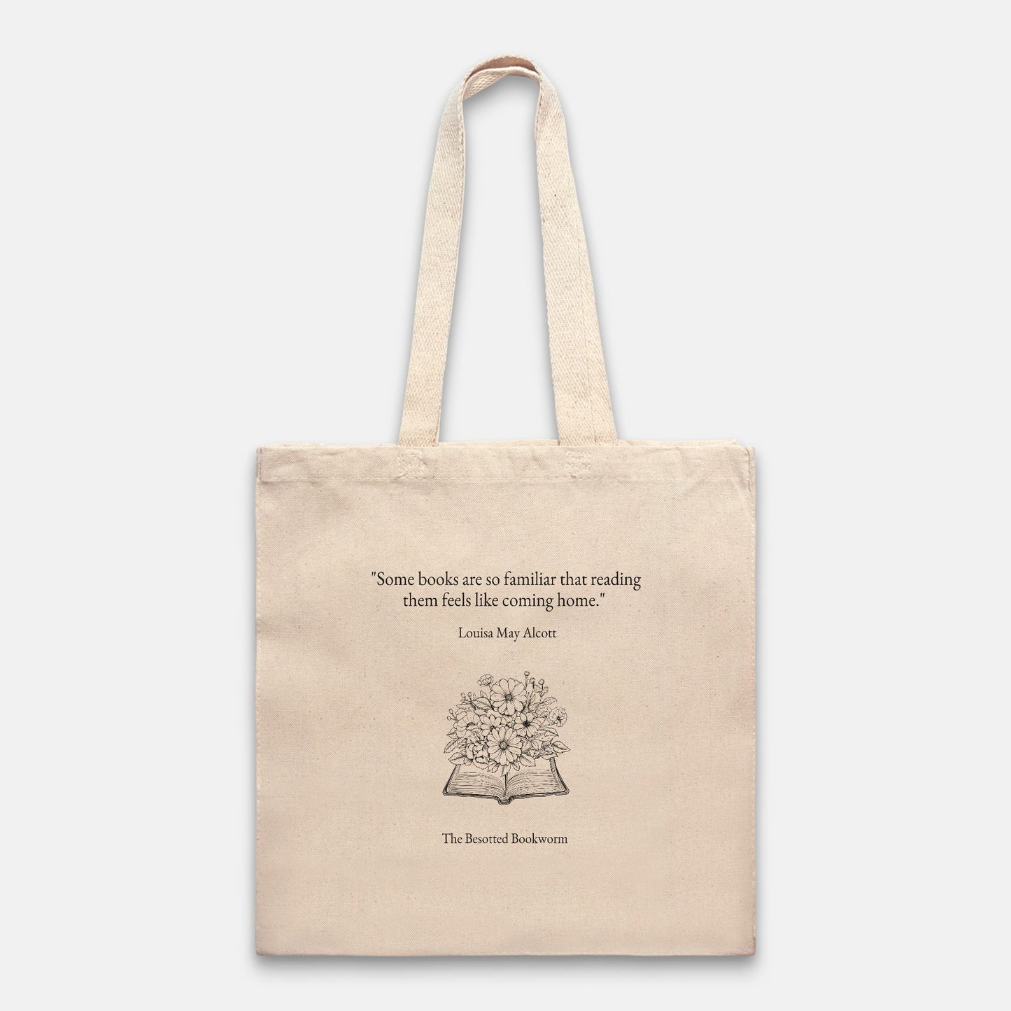 Louisa May Alcott Tote Bag Heavy