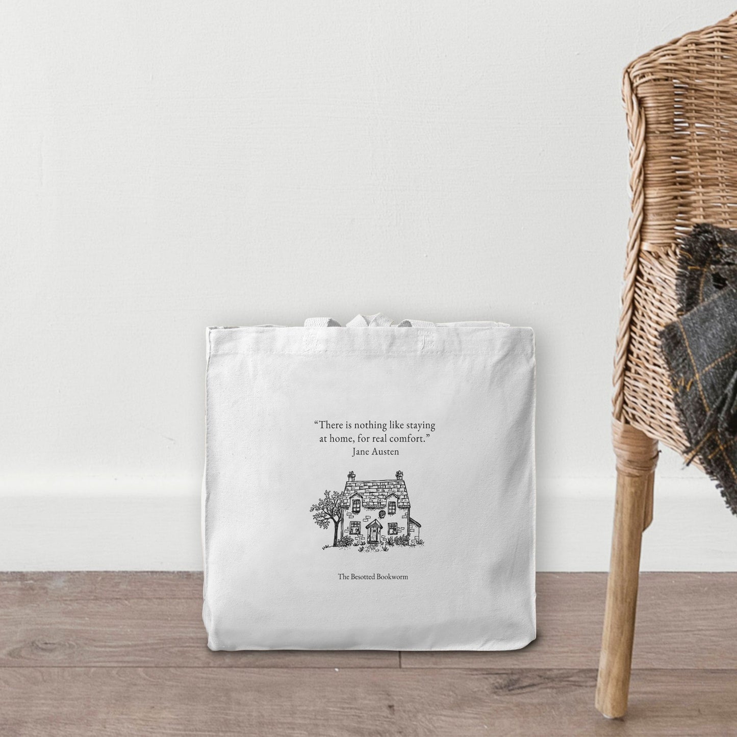 Jane Austen Tote Bag Heavy