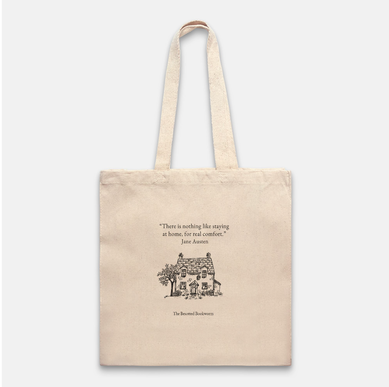 Jane Austen Tote Bag Heavy