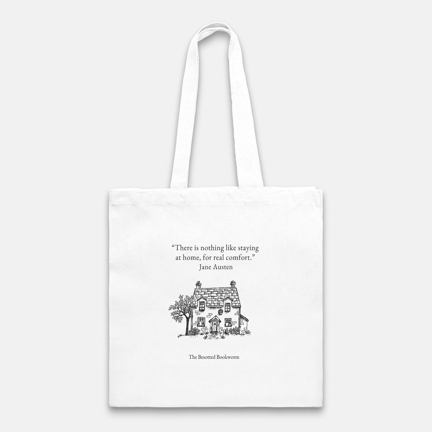 Jane Austen Tote Bag Heavy