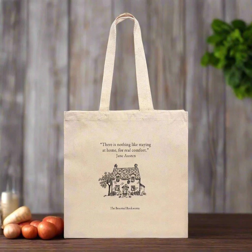 Jane Austen Tote Bag Heavy